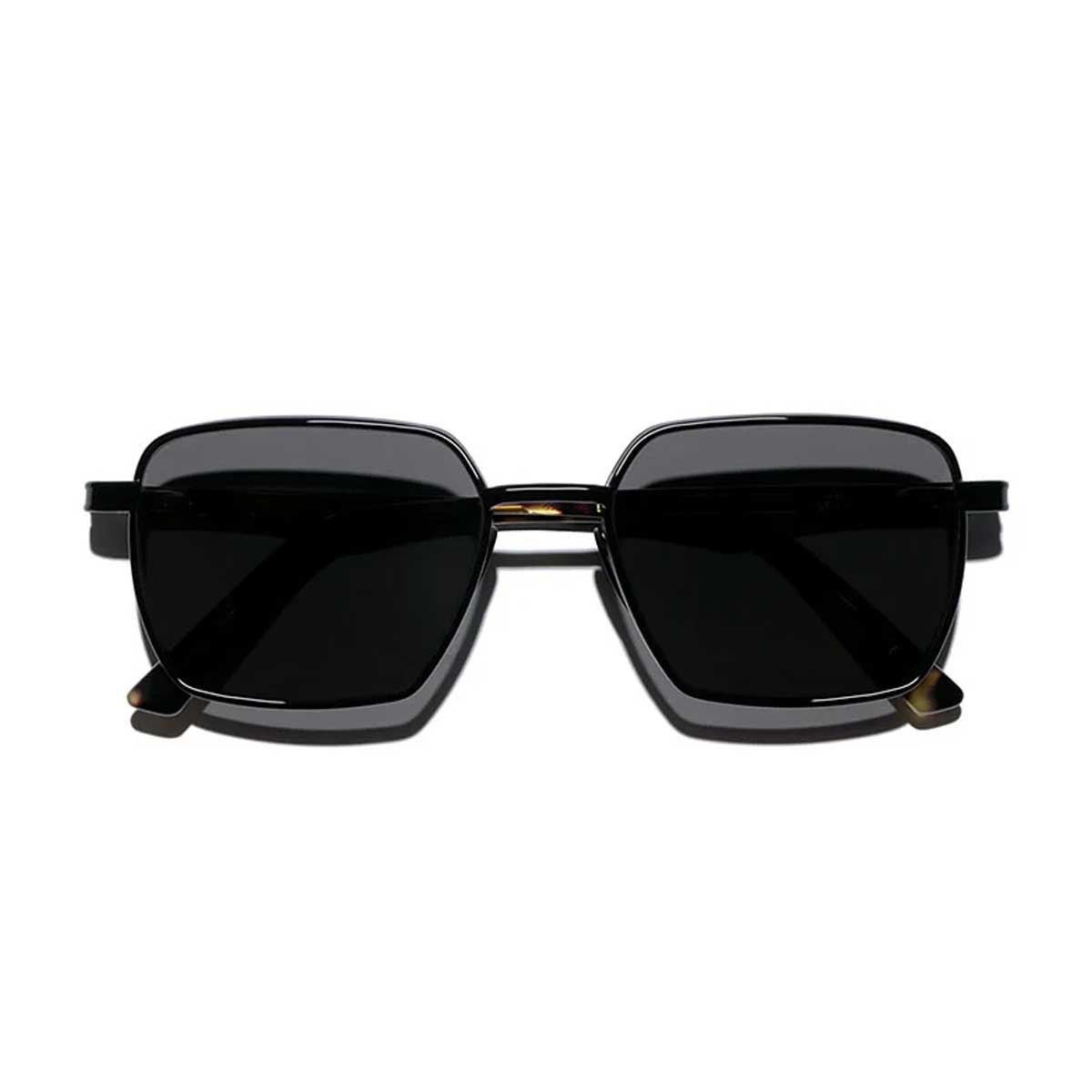 L.G.R. Occhiali da Sole Afar 6449 Nero Marrone Tartarugato 23/Grigio
