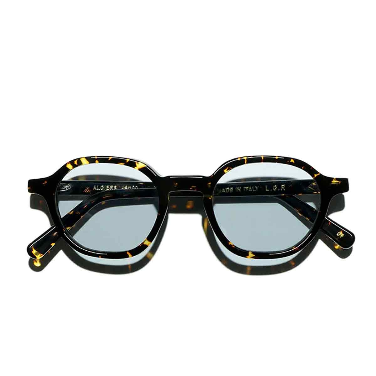 L.G.R. Occhiali da Sole Algiers 7032 Marrone Scuro 09/Blu Chiaro Fotocromatici 3