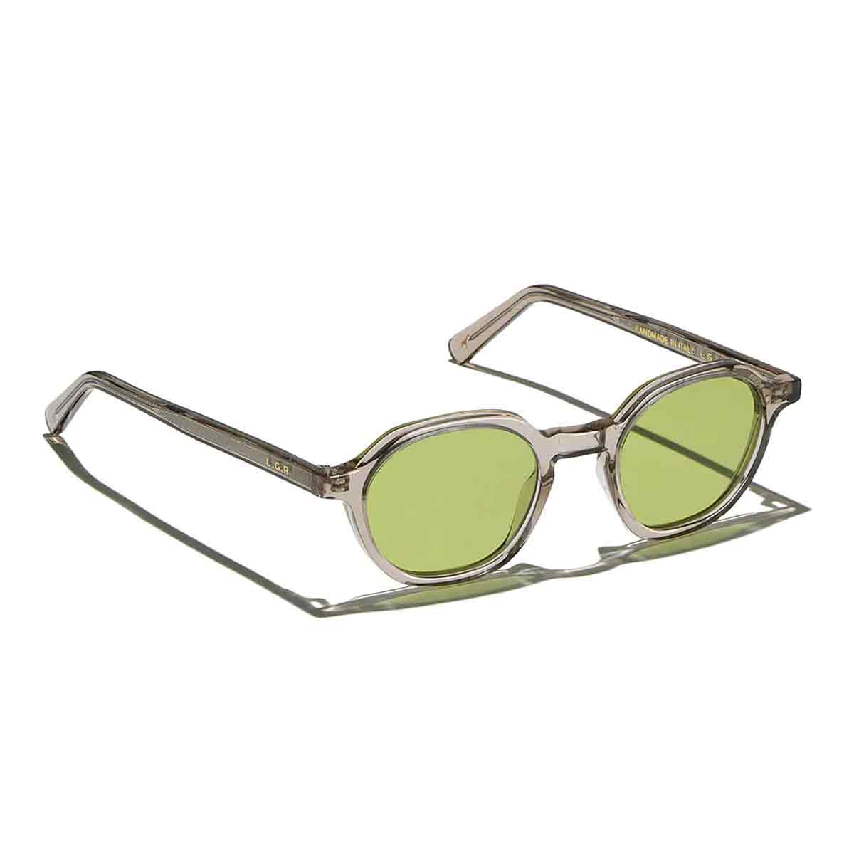 L.G.R. Occhiali da Sole Algiers 7033 Champagne/Verde Fotocromatici 2