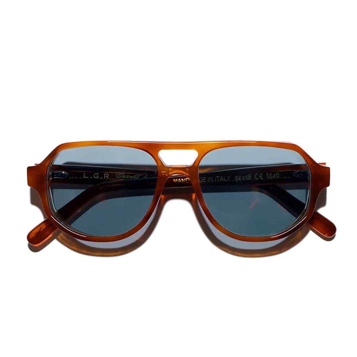 L.G.R. Occhiali da Sole Asmara 6546 Marrone Chiaro 02/Blu Fotocromatici 3