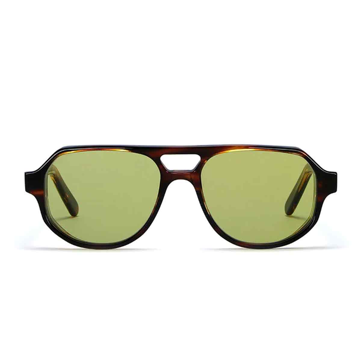 L.G.R. Occhiali da Sole Asmara 6547 Marrone Tabacco 90/Verde Fotocromatici