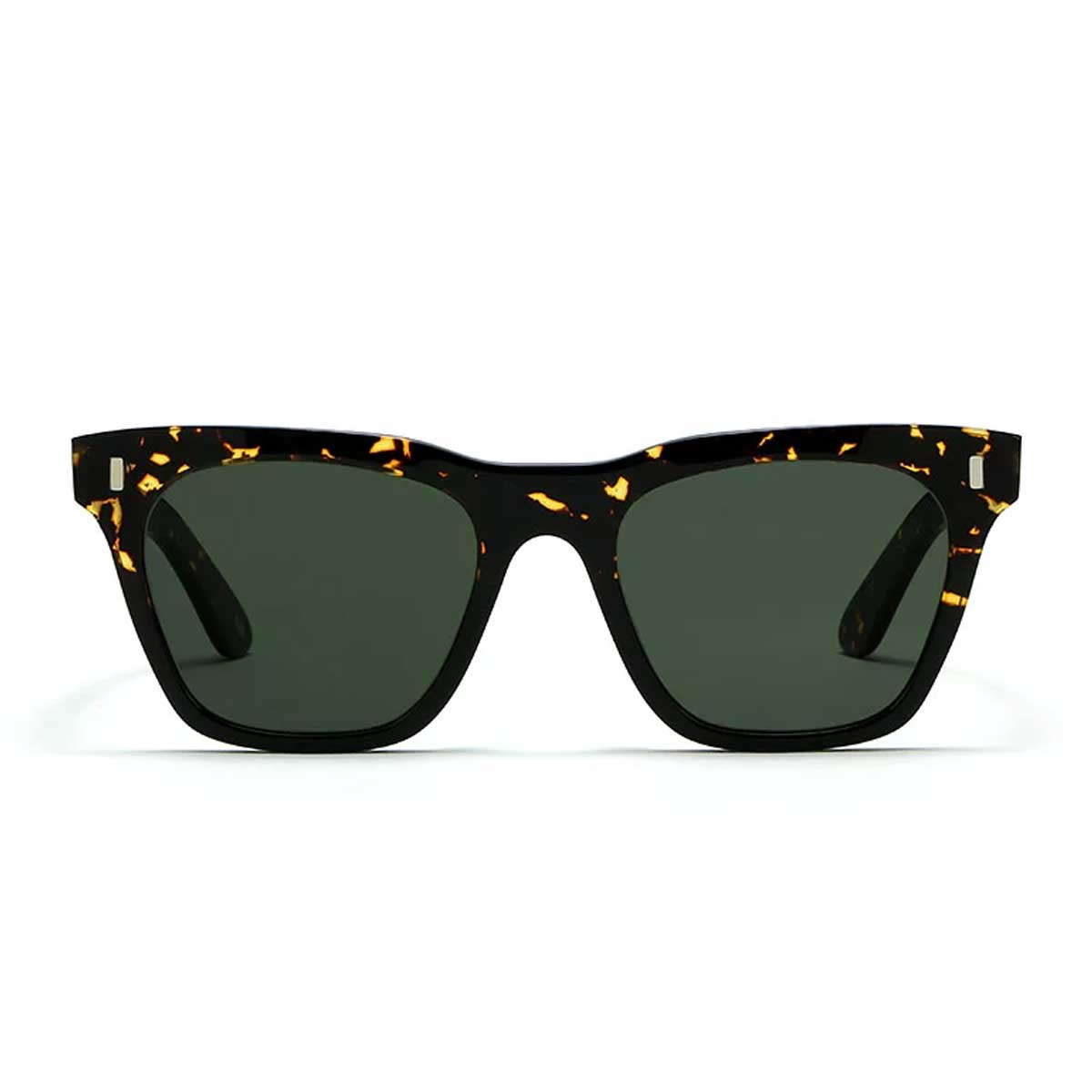 L.G.R. Occhiali da Sole Cecile 2909 Nero Marrone Scuro 09B/Verde Scuro G15