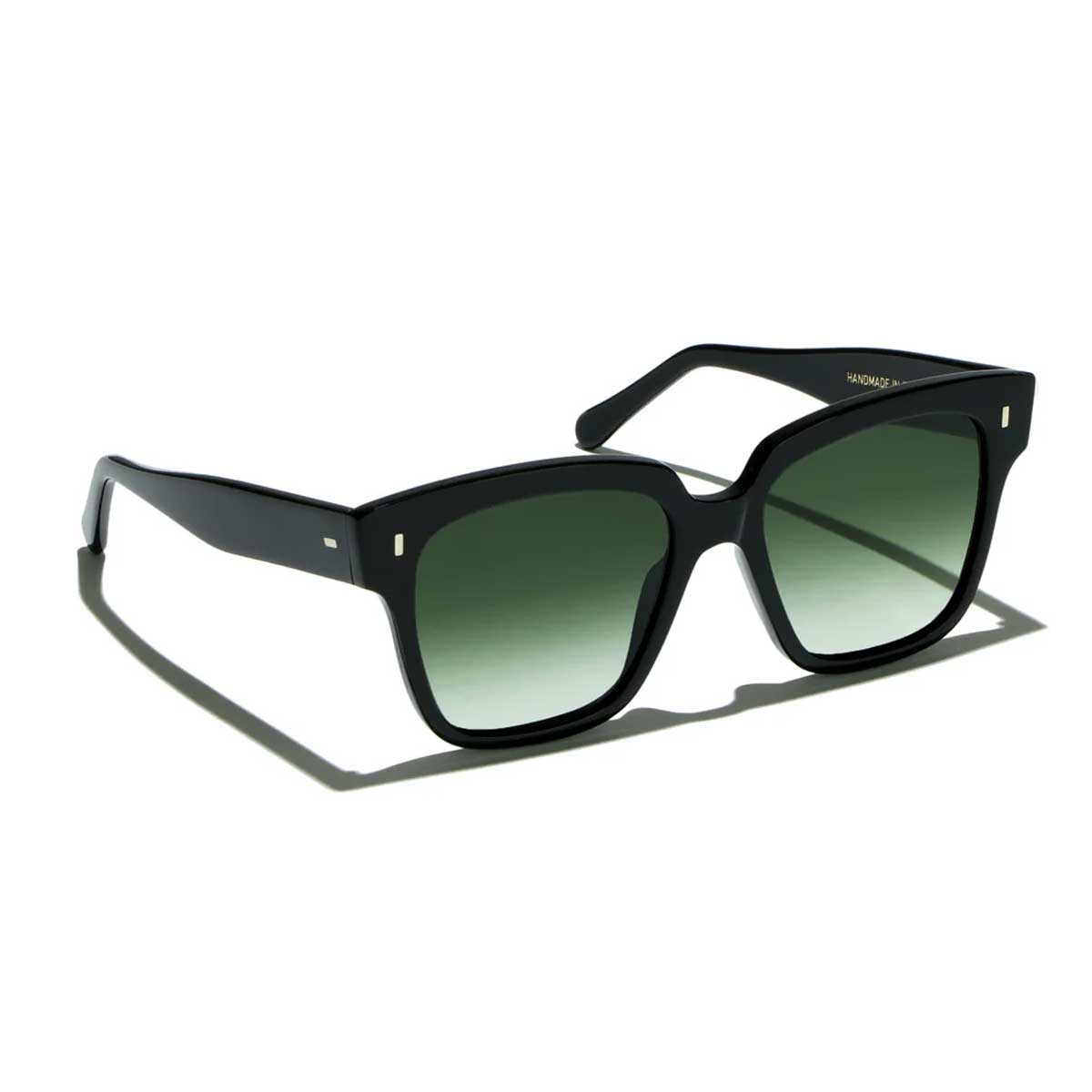 L.G.R. Occhiali da Sole Dakhla 3117 Nero 01/Verde Sfumato G15 2
