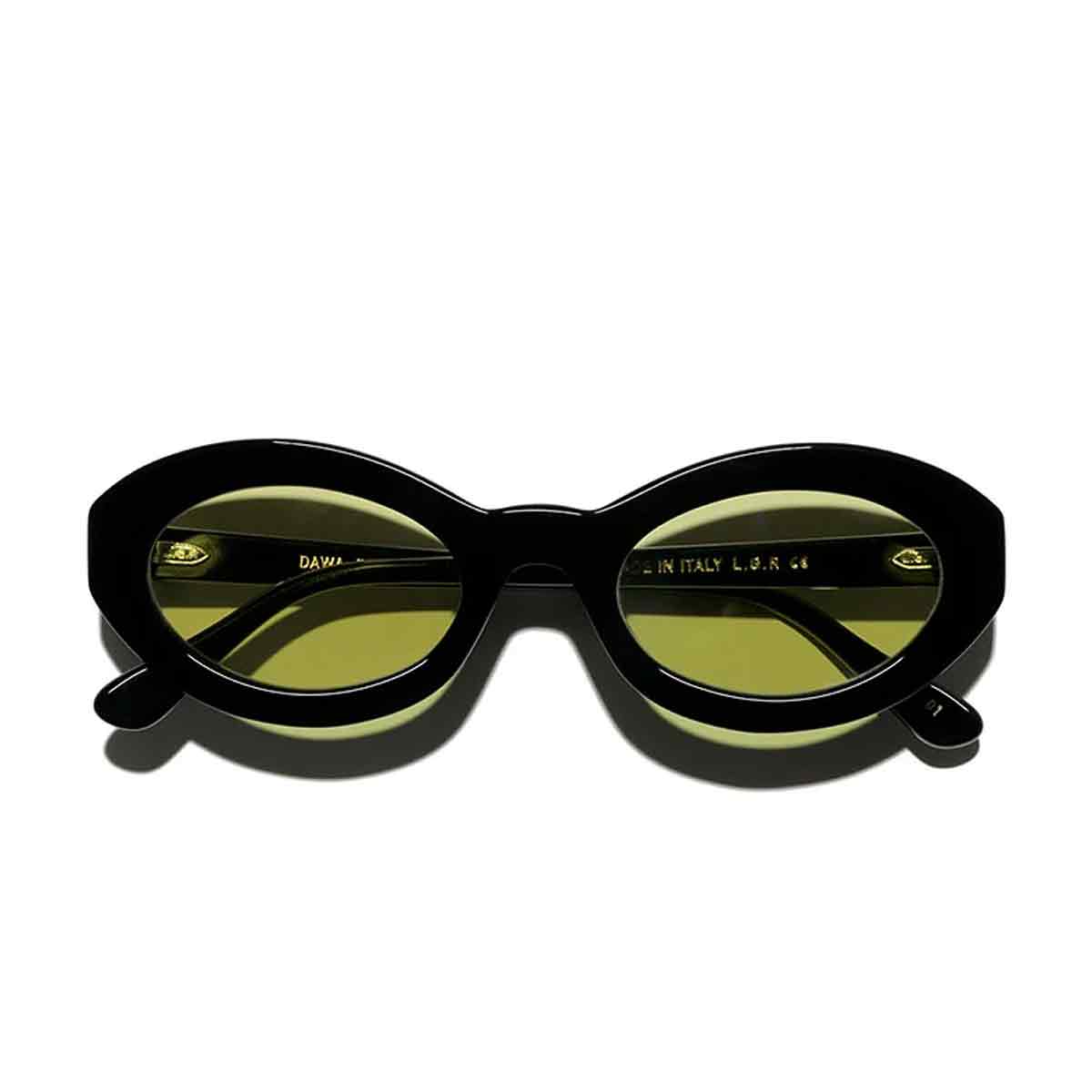 L.G.R. Occhiali da Sole Dawa 6440 Nero 01/Verde Fotocromatici 3