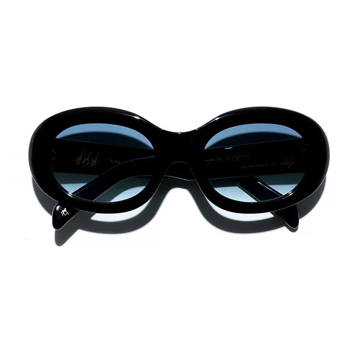 L.G.R. Occhiali da Sole Dune 5478 Nero 01/Blu Sfumato 3