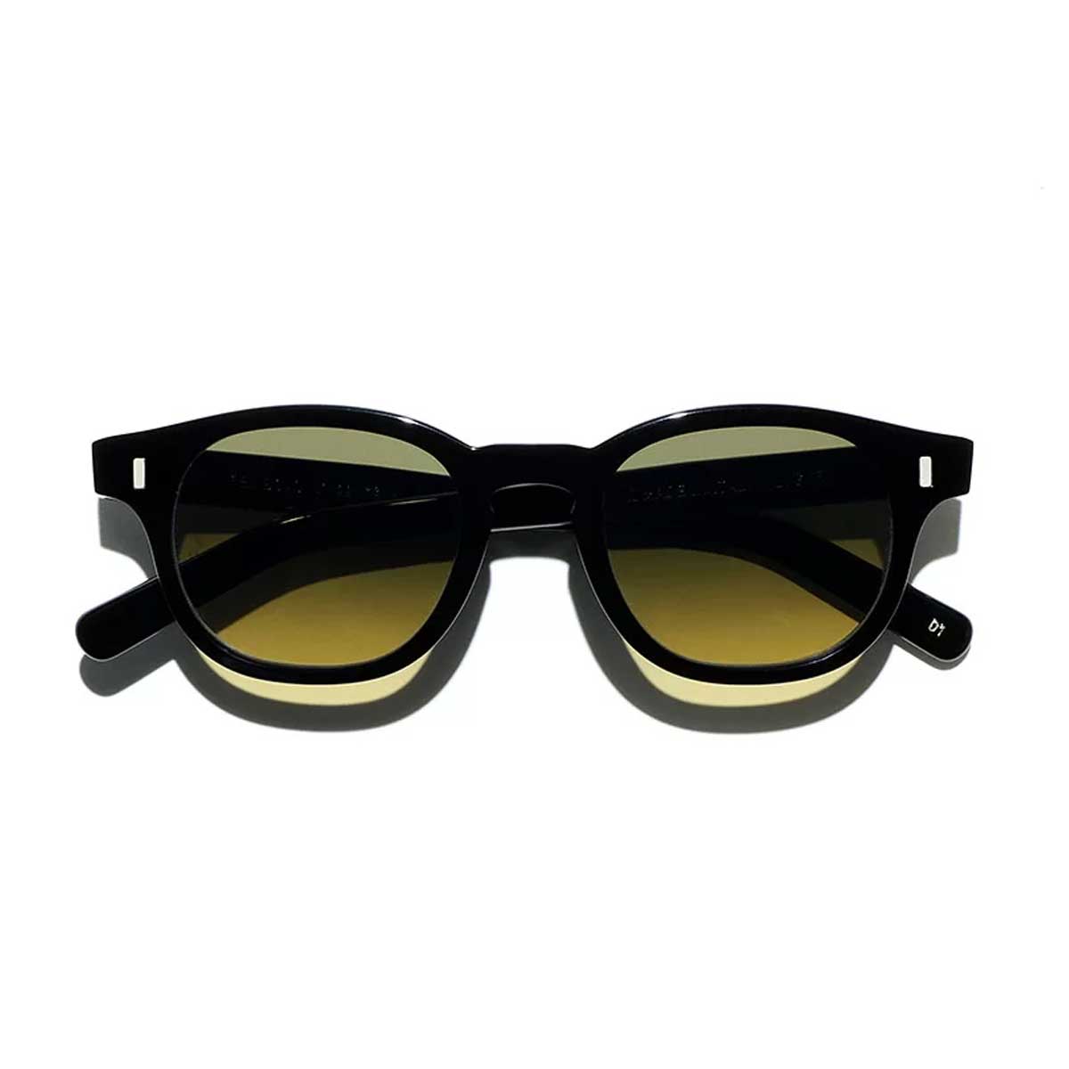 L.G.R. Occhiali da Sole Fez Bold Nero 01/Giallo Sfumato Fotocromatici 3