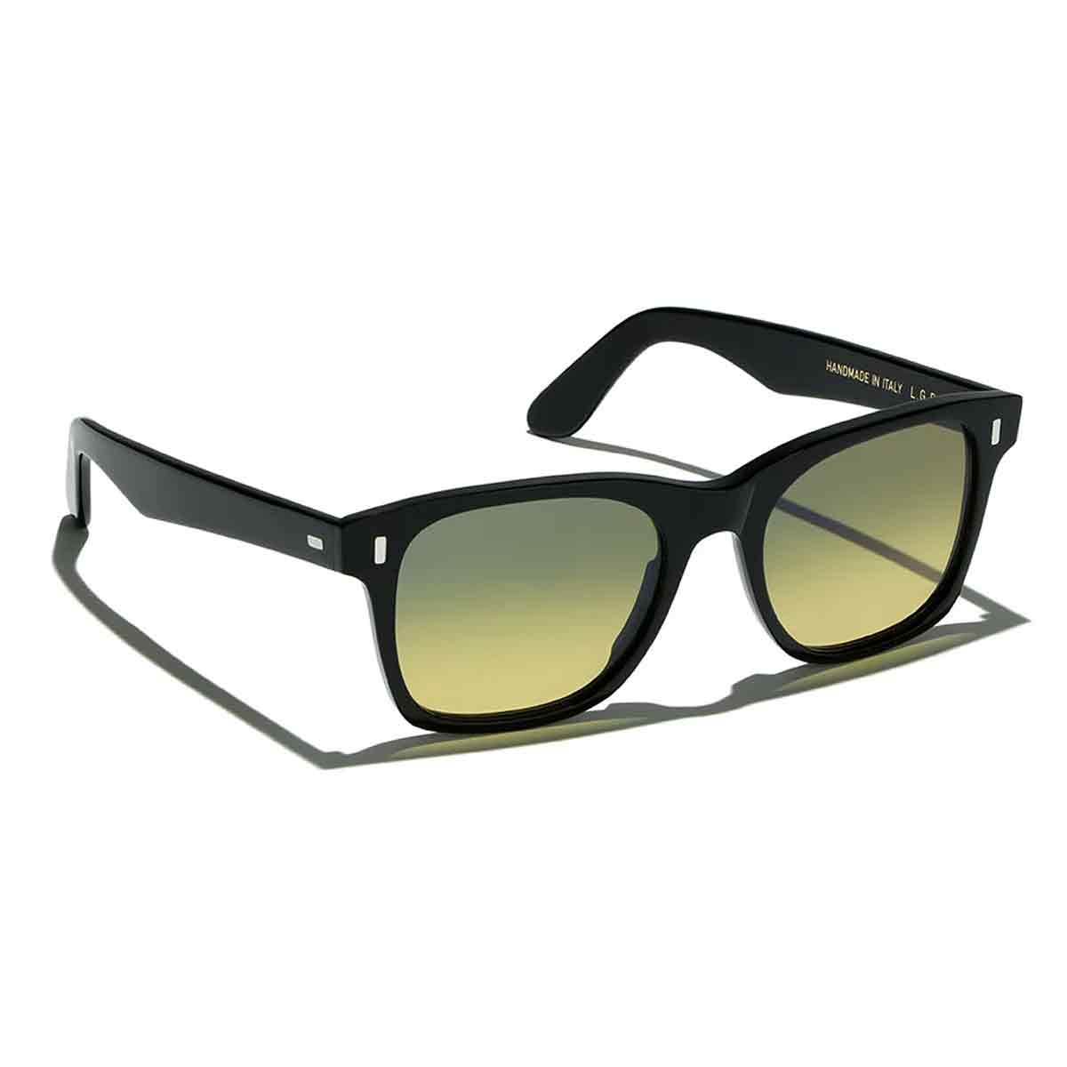 L.G.R. Occhiali da Sole Jambo 4735 Nero 01/Giallo Sfumato Fotocromatici 2