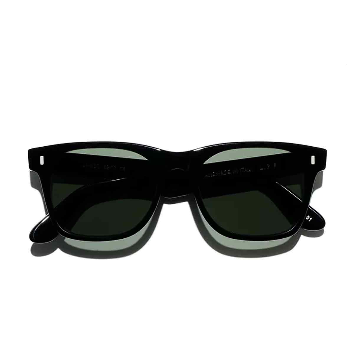 L.G.R. Occhiali da Sole Jambo Nero 01/Verde G15 3