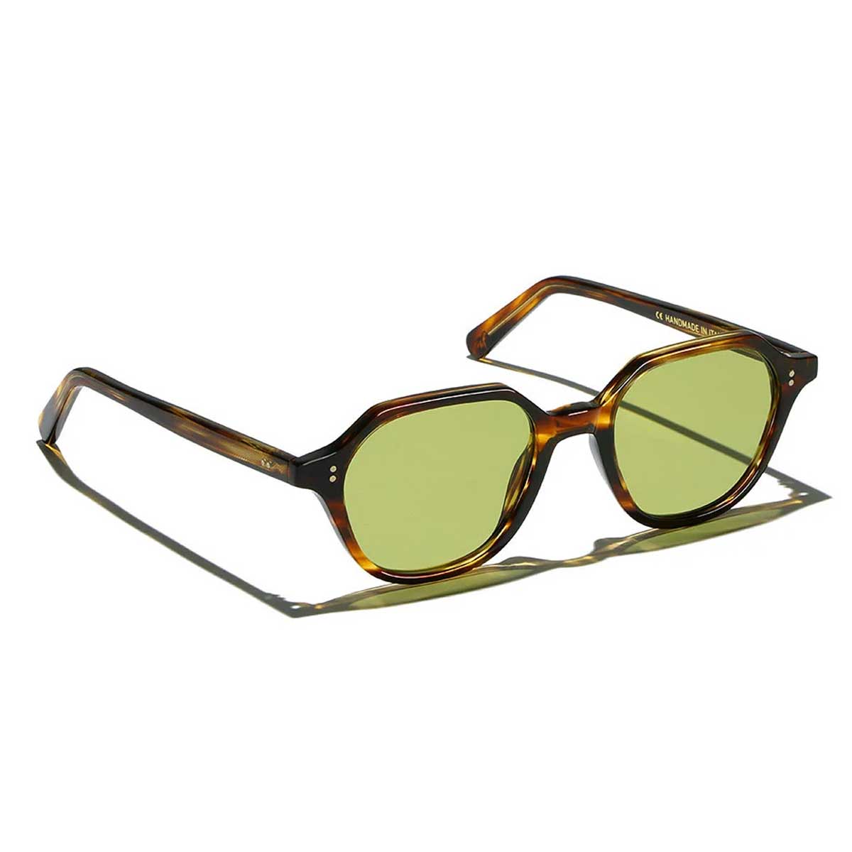 L.G.R. Occhiali da Sole Johannesburg 6848 Marrone Tabacco 90/Verde Fotocromatici