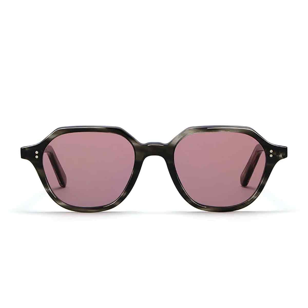 L.G.R. Occhiali da Sole Johannesburg 6849 Marrone 96/Viola Fotocromatici