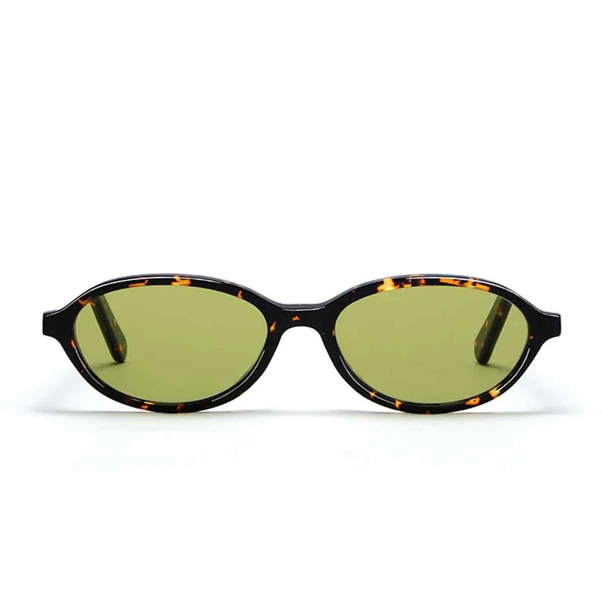 L.G.R. Occhiali da Sole Kora 6852 Marrone Scuro 09/Verde Fotocromatici