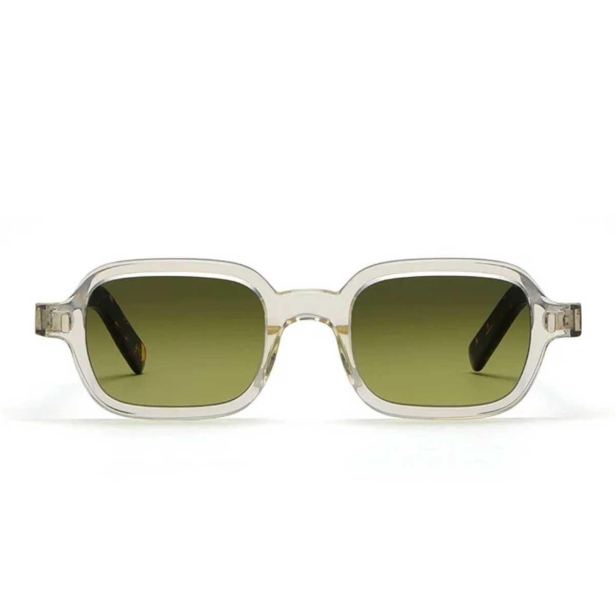 L.G.R. Occhiali da Sole Marrakech Bold 6308 Champagne Marrone Scuro 49C/Verde Sfumato Fotocromatici