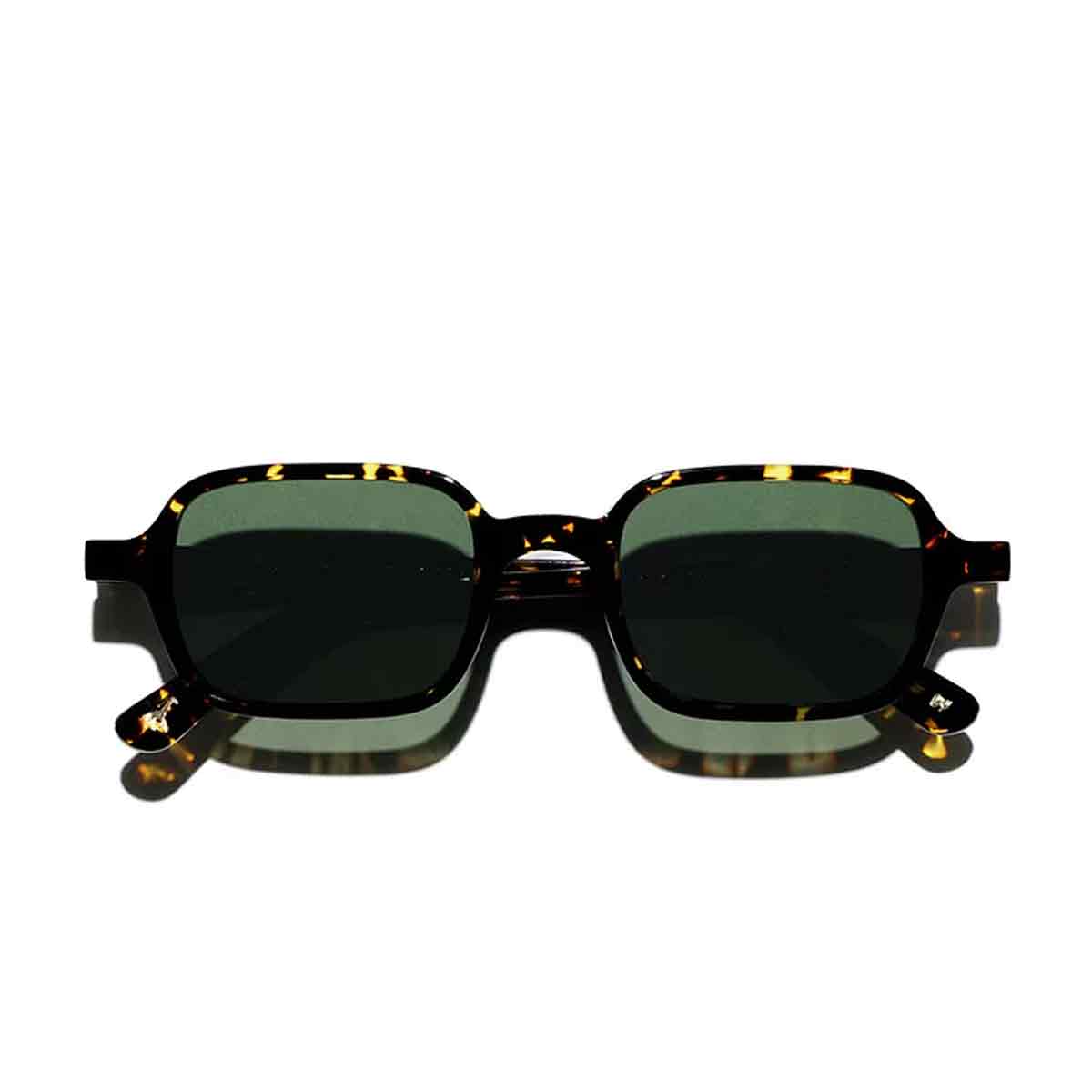 L.G.R. Occhiali da Sole Marrakech Marrone Scuro 09/Verde G15