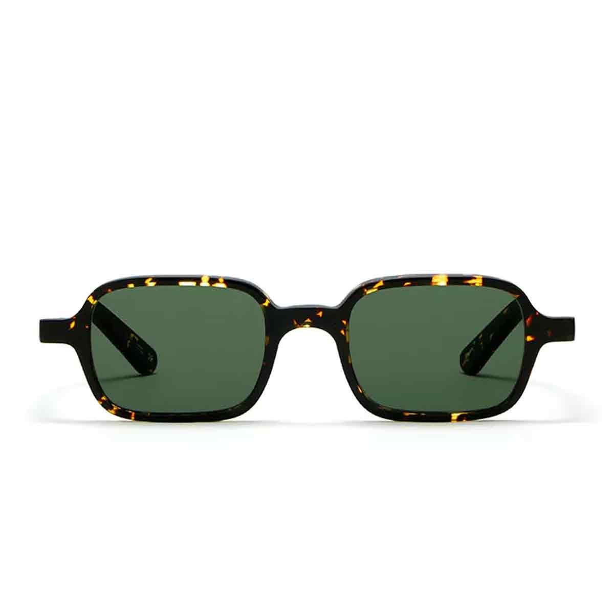 L.G.R. Occhiali da Sole Marrakech Marrone Scuro 09/Verde G15