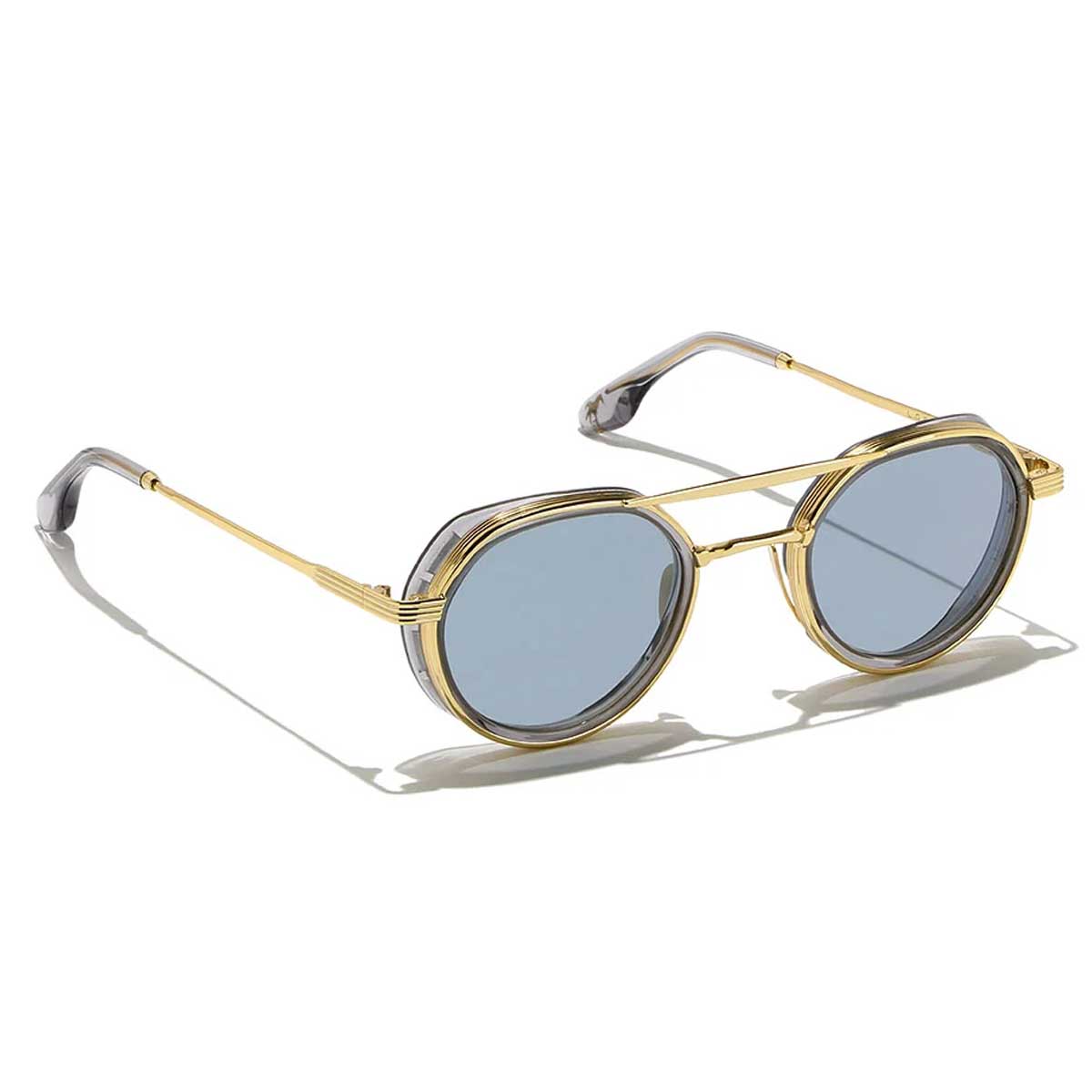 L.G.R. Occhiali da Sole Meknes Explorer II 7016 Oro/Blu Fotocromatici