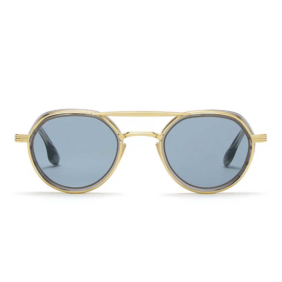 L.G.R. Occhiali da Sole Meknes Explorer II 7016 Oro/Blu Fotocromatici