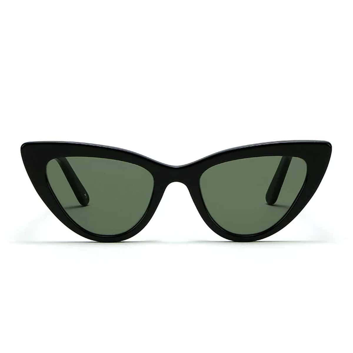 L.G.R. Occhiali da Sole Orchid 5698 Nero 01/Verde G15