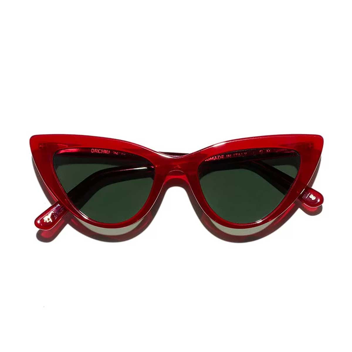 L.G.R. Occhiali da Sole Orchid 5925 Rosso 80/Verde G15 3