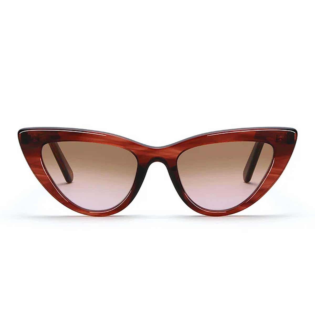 L.G.R. Occhiali da Sole Orchid 7084 Marrone 103/Rosso Rubino Sfumato Fotocromatici