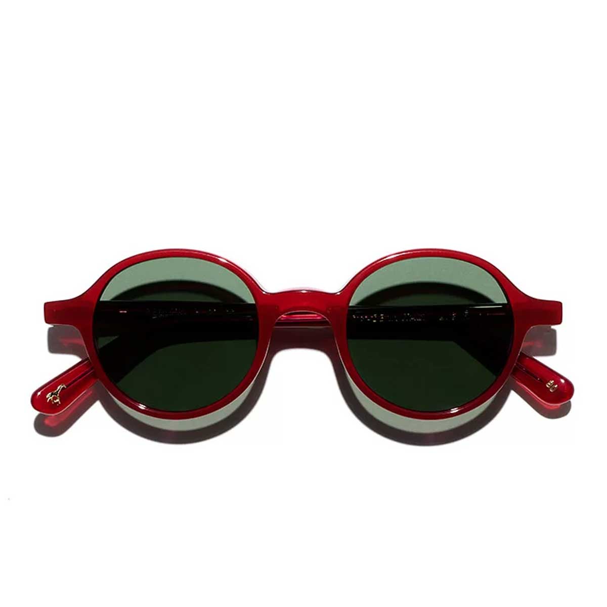 L.G.R. Occhiali da Sole Reunion Rosso 80/Verde G15 3