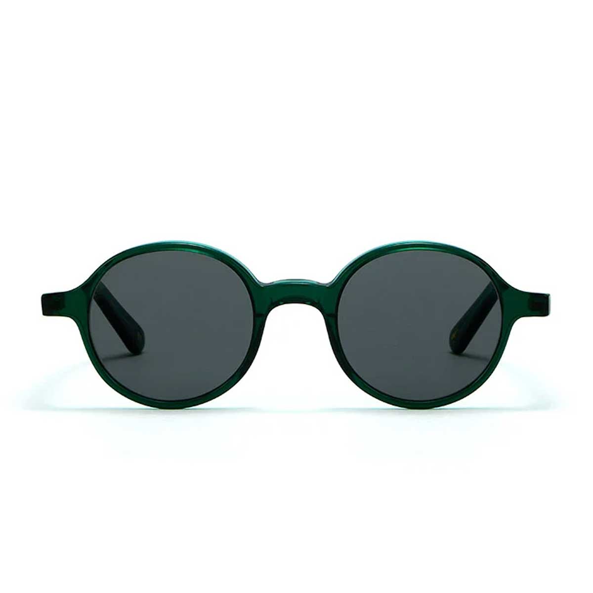 L.G.R. Occhiali da Sole Reunion Verde Smeraldo 87/Grigio