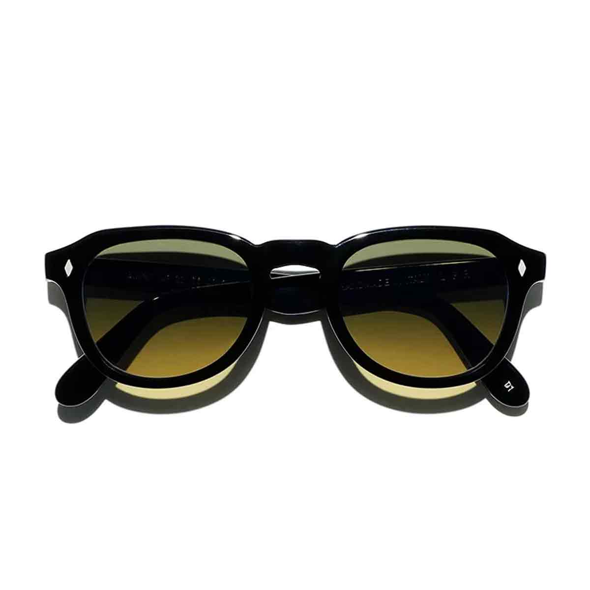 L.G.R. Occhiali da Sole Simba 4042 Nero 01/Giallo Sfumato Fotocromatici 3