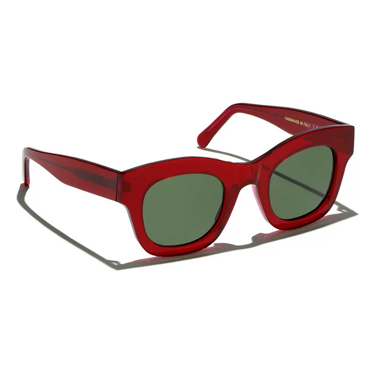 L.G.R. Occhiali da Sole Sofia 4574 Rosso 80/Verde G15 2