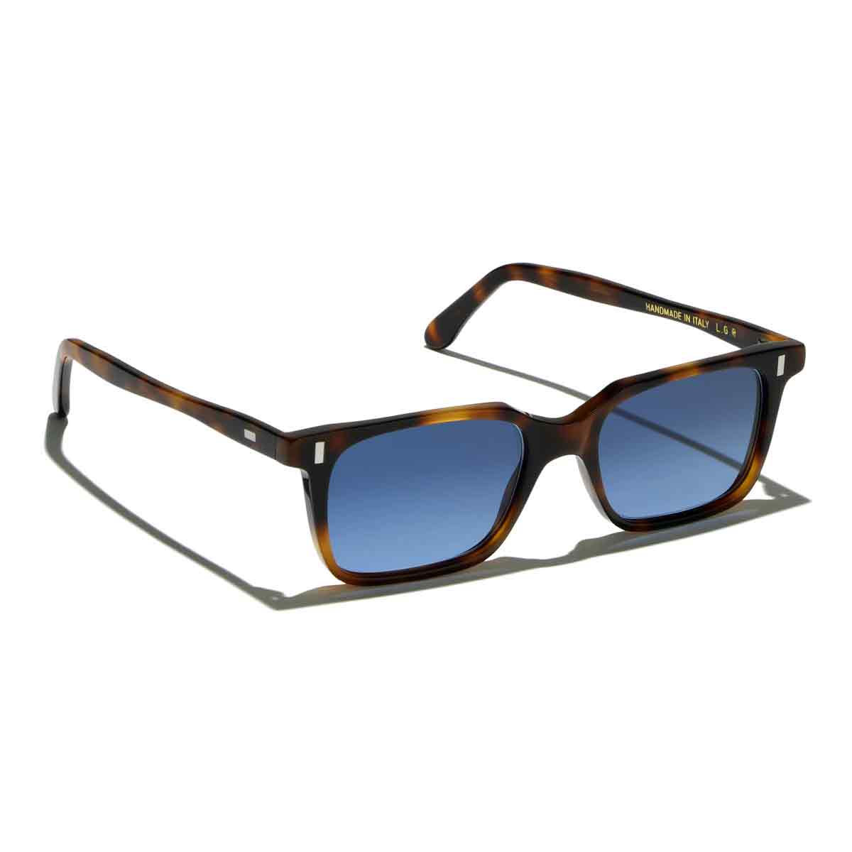 L.G.R. Occhiali da Sole Suez Marrone Maculato 39/Blu HD 2