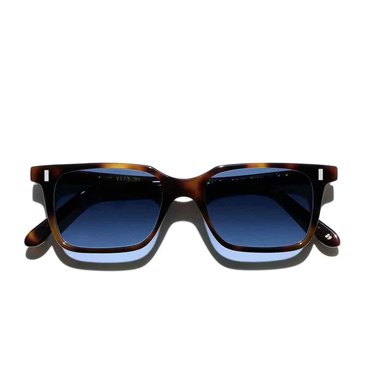 L.G.R. Occhiali da Sole Suez Marrone Maculato 39/Blu HD 3