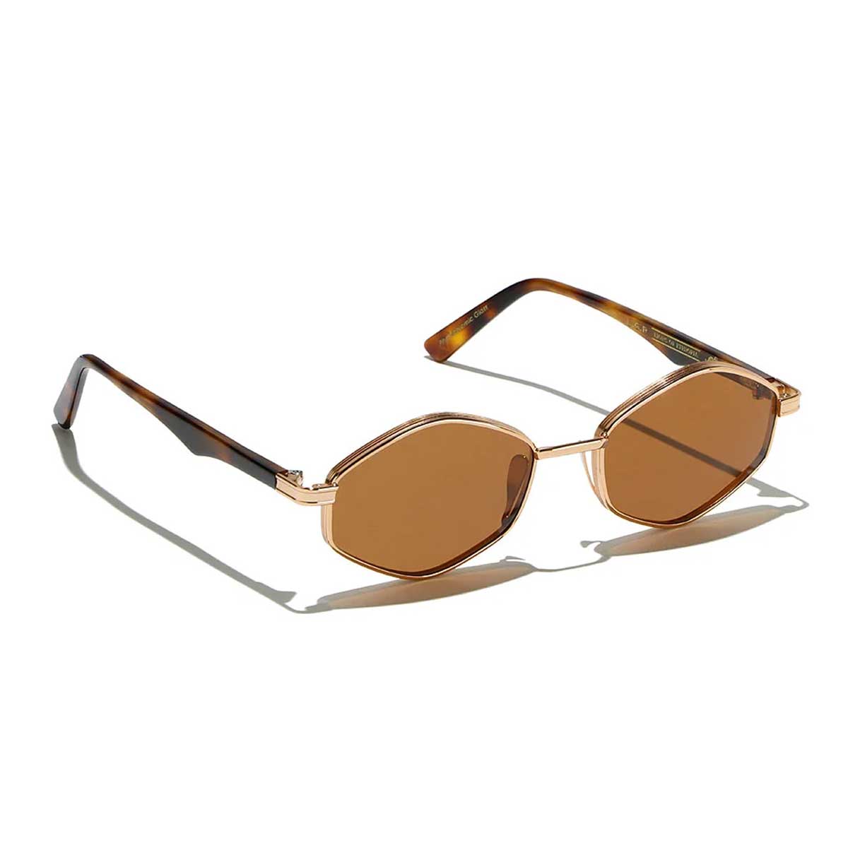 L.G.R. Occhiali da Sole Tigray 7088 Oro Rosa Marrone Maculato 39/Marrone Chiaro Fotocromatici 2