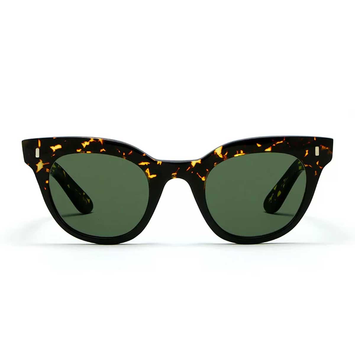 L.G.R. Occhiali da Sole Turkana 5655 Nero Marrone Scuro 09B/Verde G15