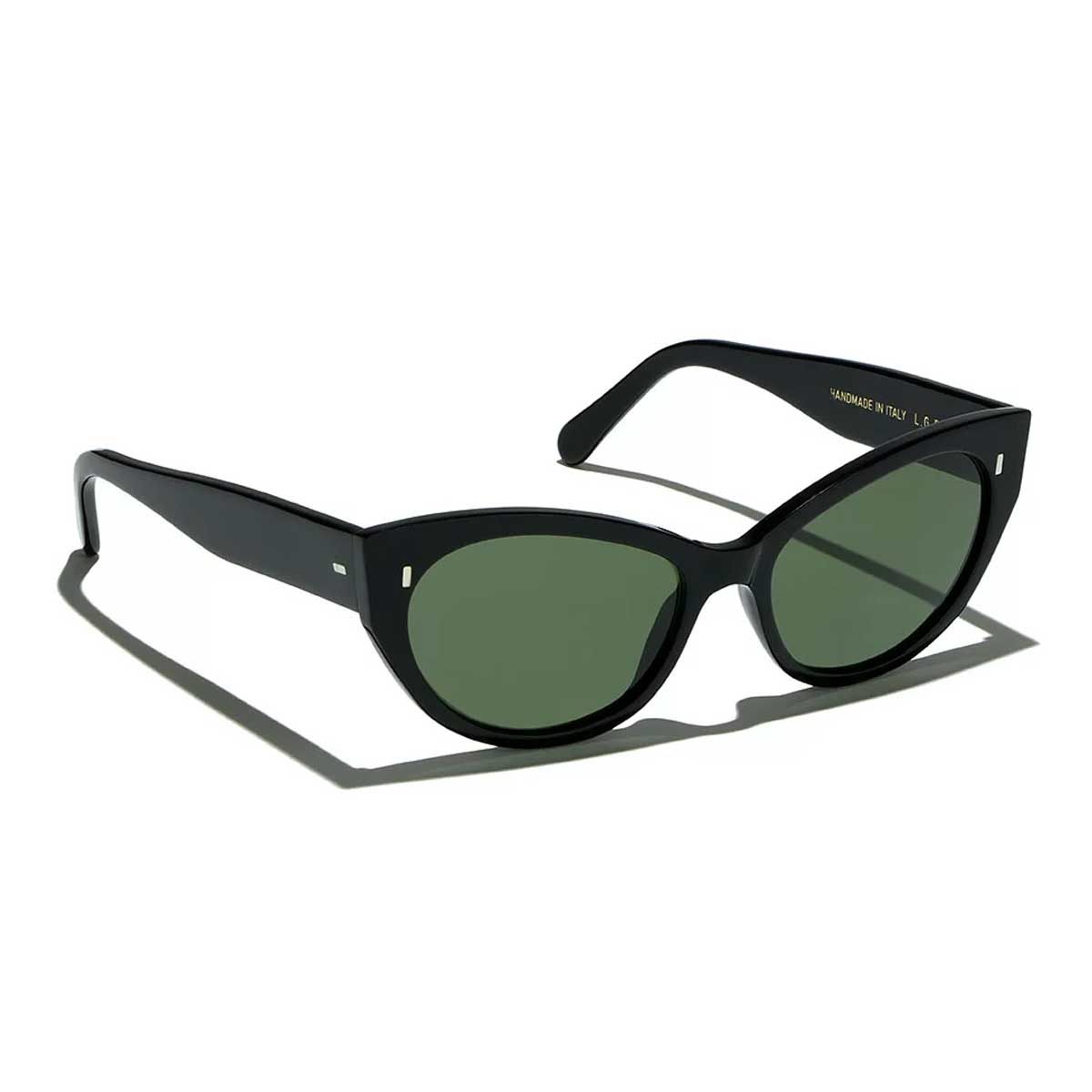 L.G.R. Occhiali da Sole Twiga 4988 Nero 01/Verde G15