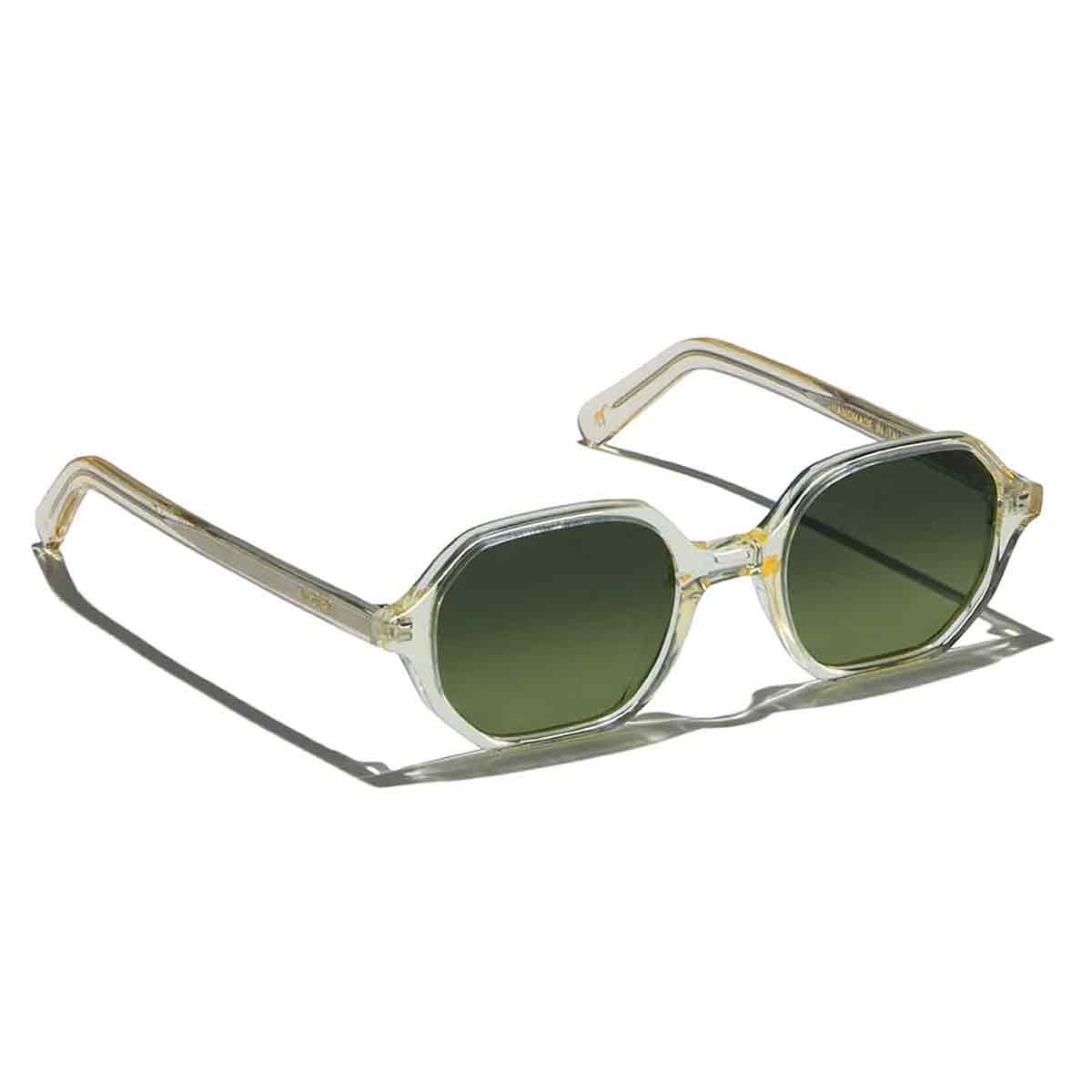 L.G.R. Occhiali da Sole Zanzibar Champagne 49/Verde Sfumato G15