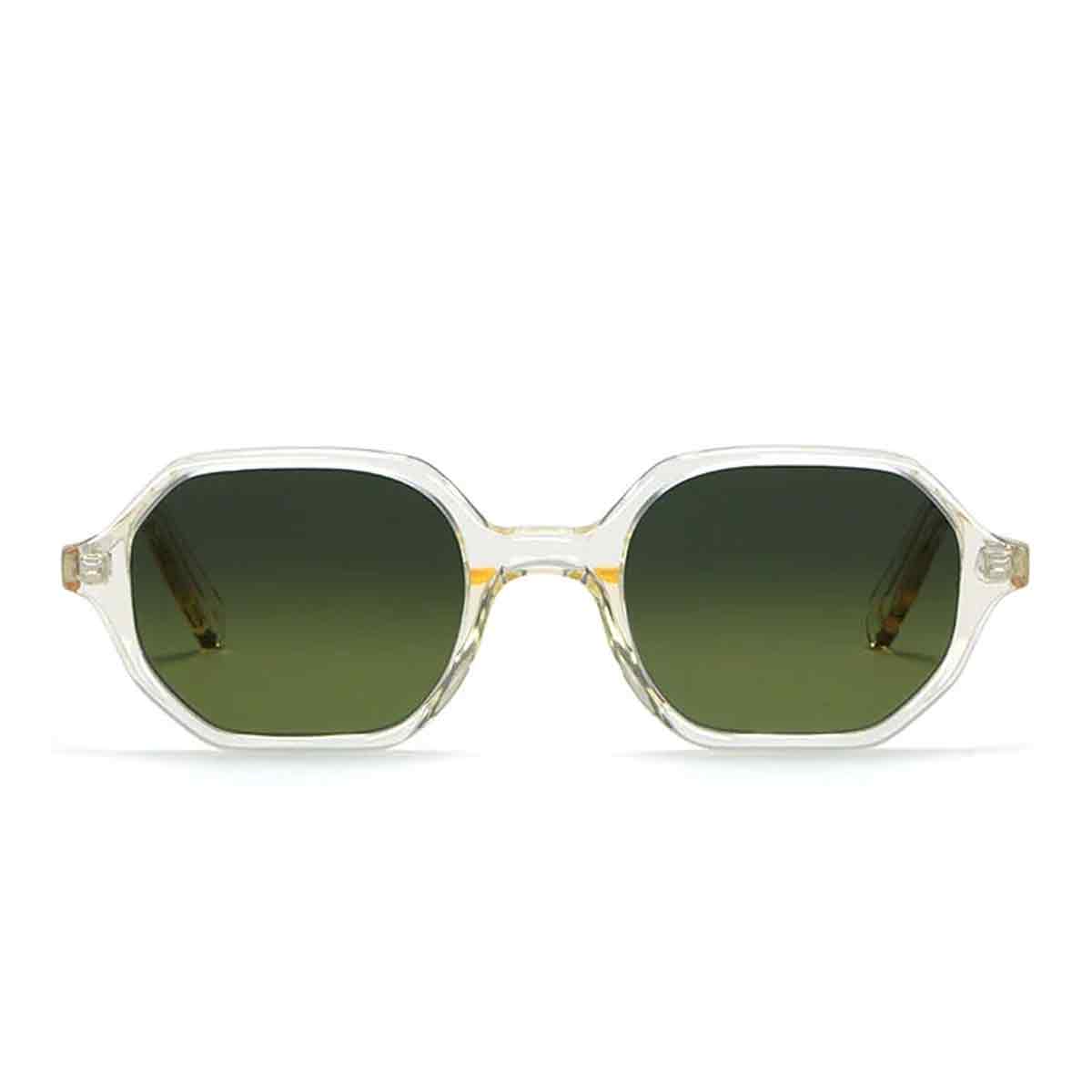 L.G.R. Occhiali da Sole Zanzibar Champagne 49/Verde Sfumato G15