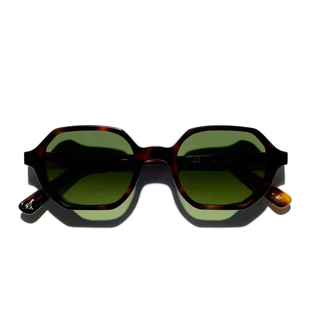 L.G.R. Occhiali da Sole Zanzibar Explorer 5971 Marrone Maculato 39/Verde G15 3