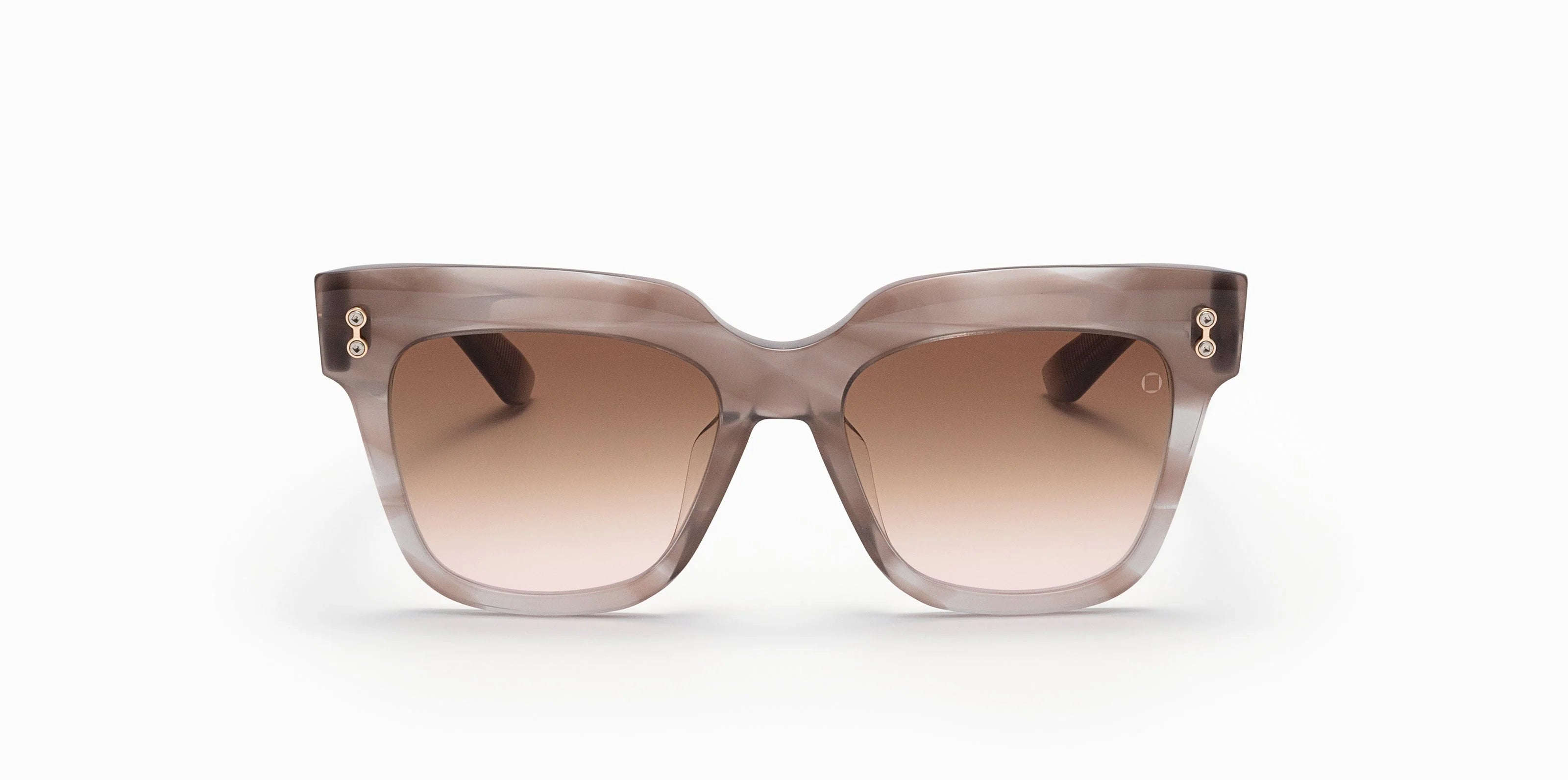 Occhiali da sole AKONI LYRA Nude Grey Swirl