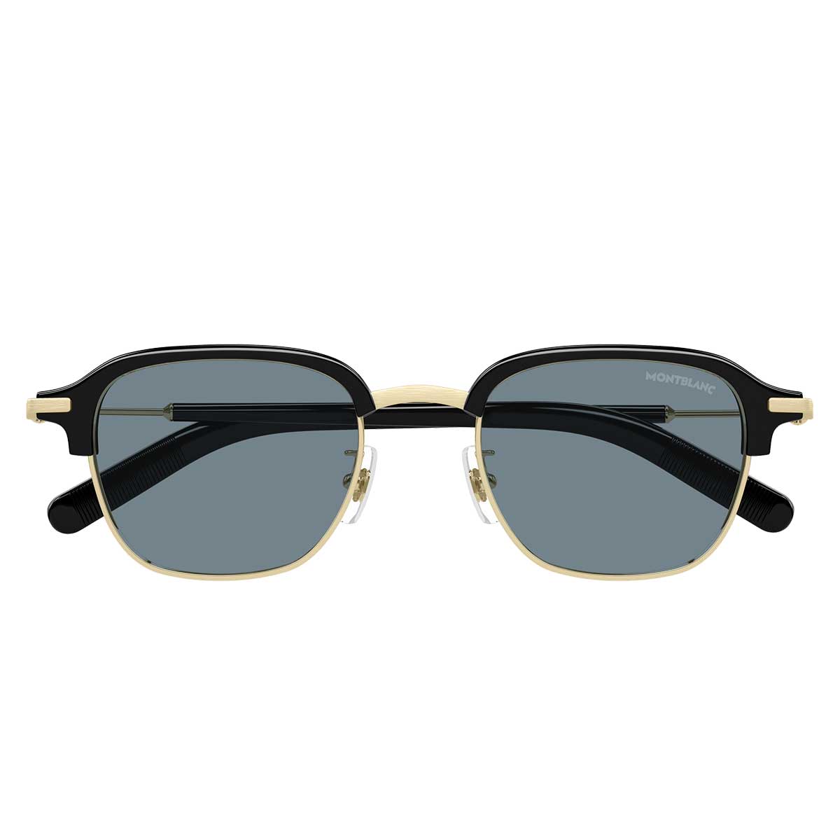 Montblanc Occhiali da Sole MB0390S 002 Oro/Blu Uomo