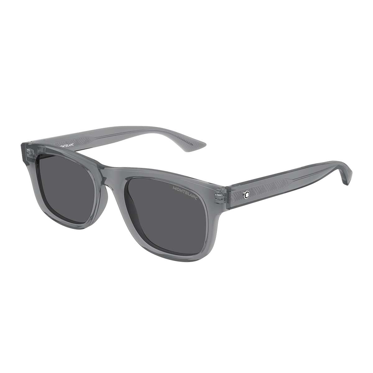 Montblanc Occhiali da Sole MB0421S 005 Grigio/Grigio Uomo Polarizzati 2