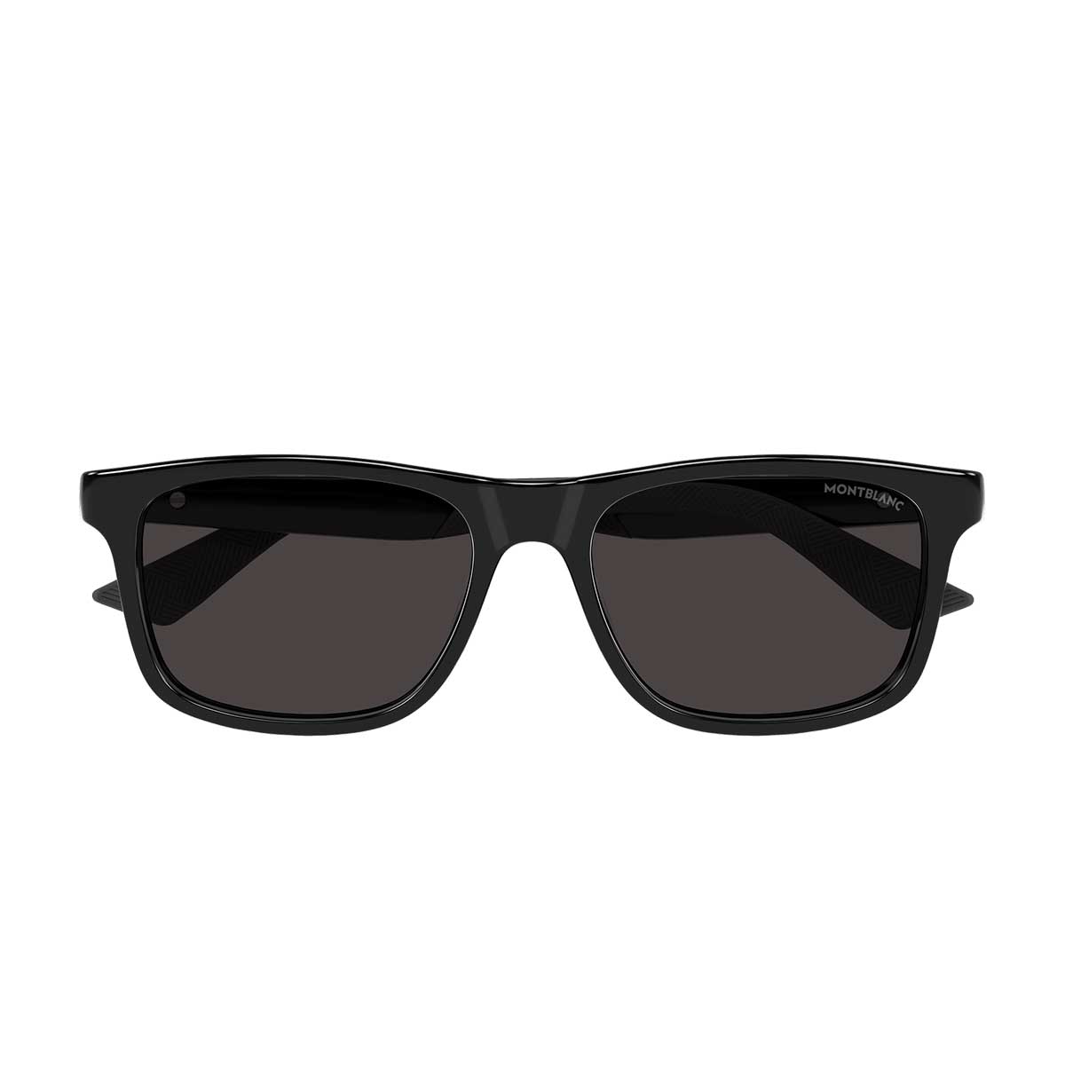 Montblanc Occhiali da Sole MB0432S 001 Nero/Grigio Uomo