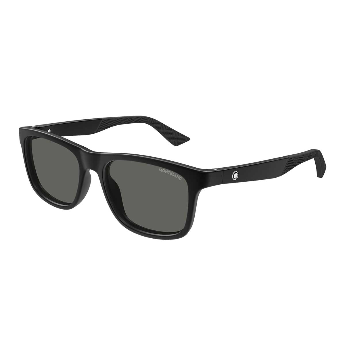 Montblanc Occhiali da Sole MB0432S 002 Nero/Grigio Fumo Uomo Polarizzati 2