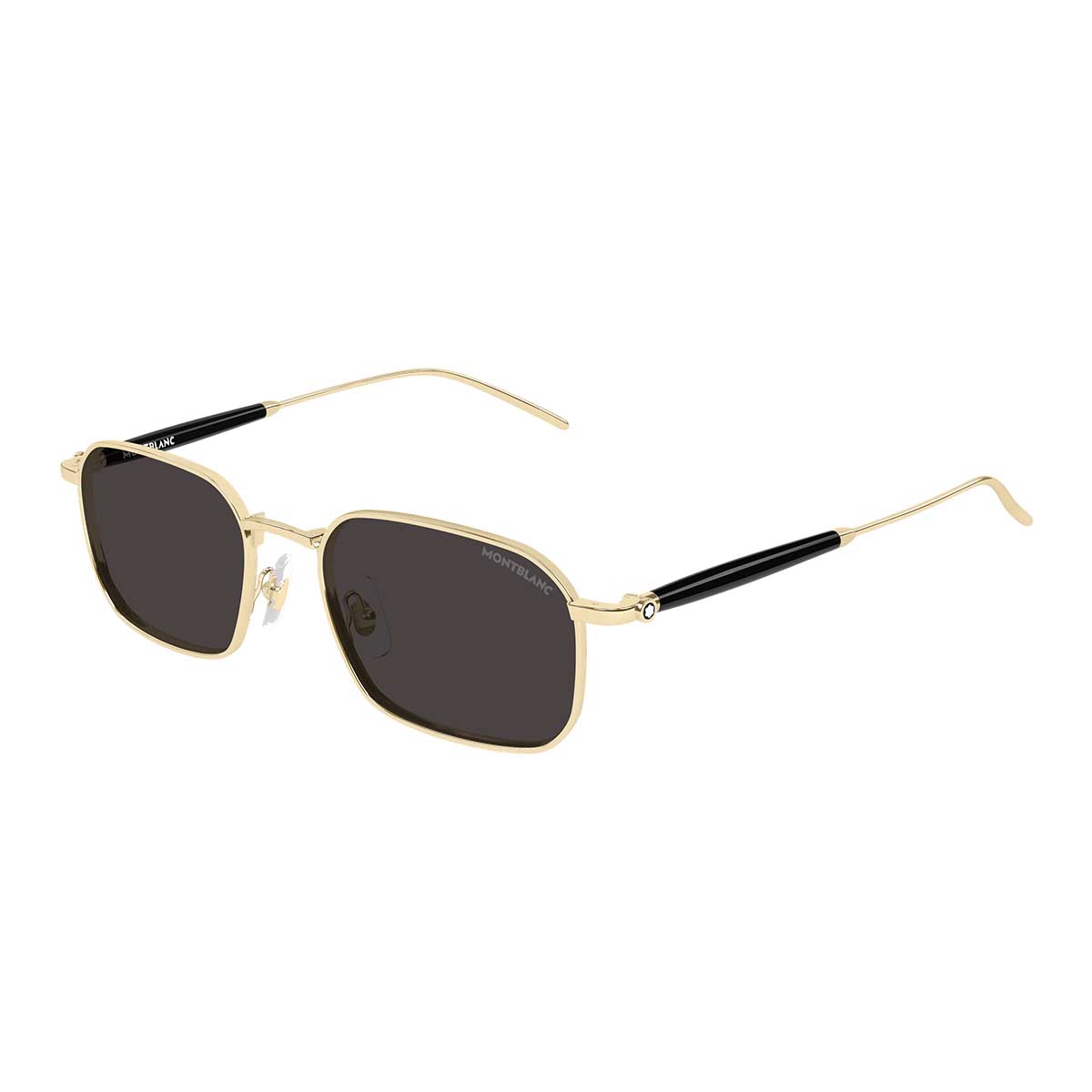 Montblanc Occhiali da Sole MB0441S 001 Oro/Grigio Uomo 2