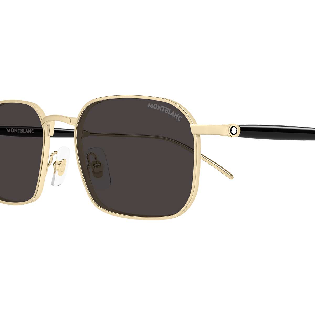 Montblanc Occhiali da Sole MB0441S 001 Oro/Grigio Uomo 3