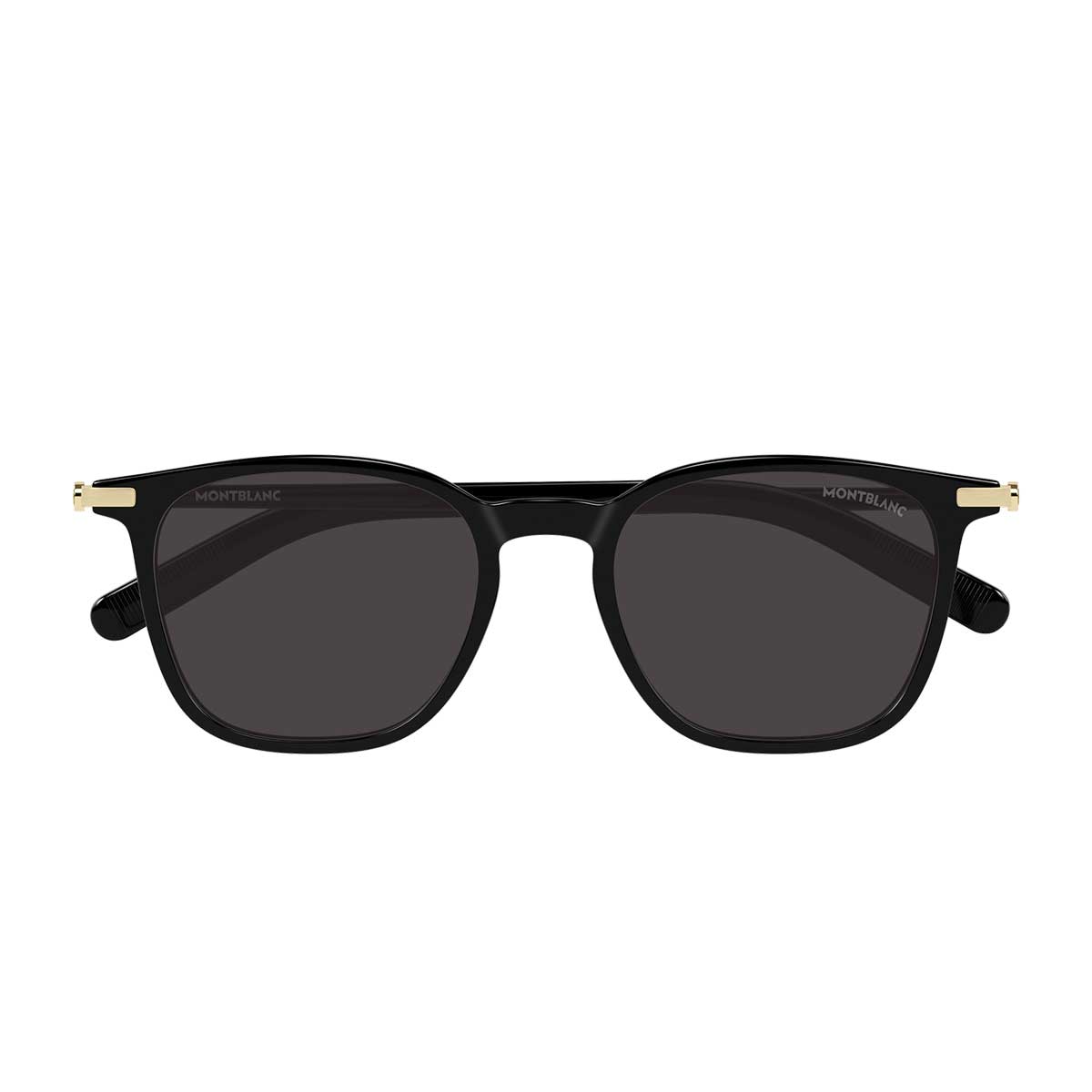 Montblanc Occhiali da Sole MB0460S 001 Nero/Grigio Uomo
