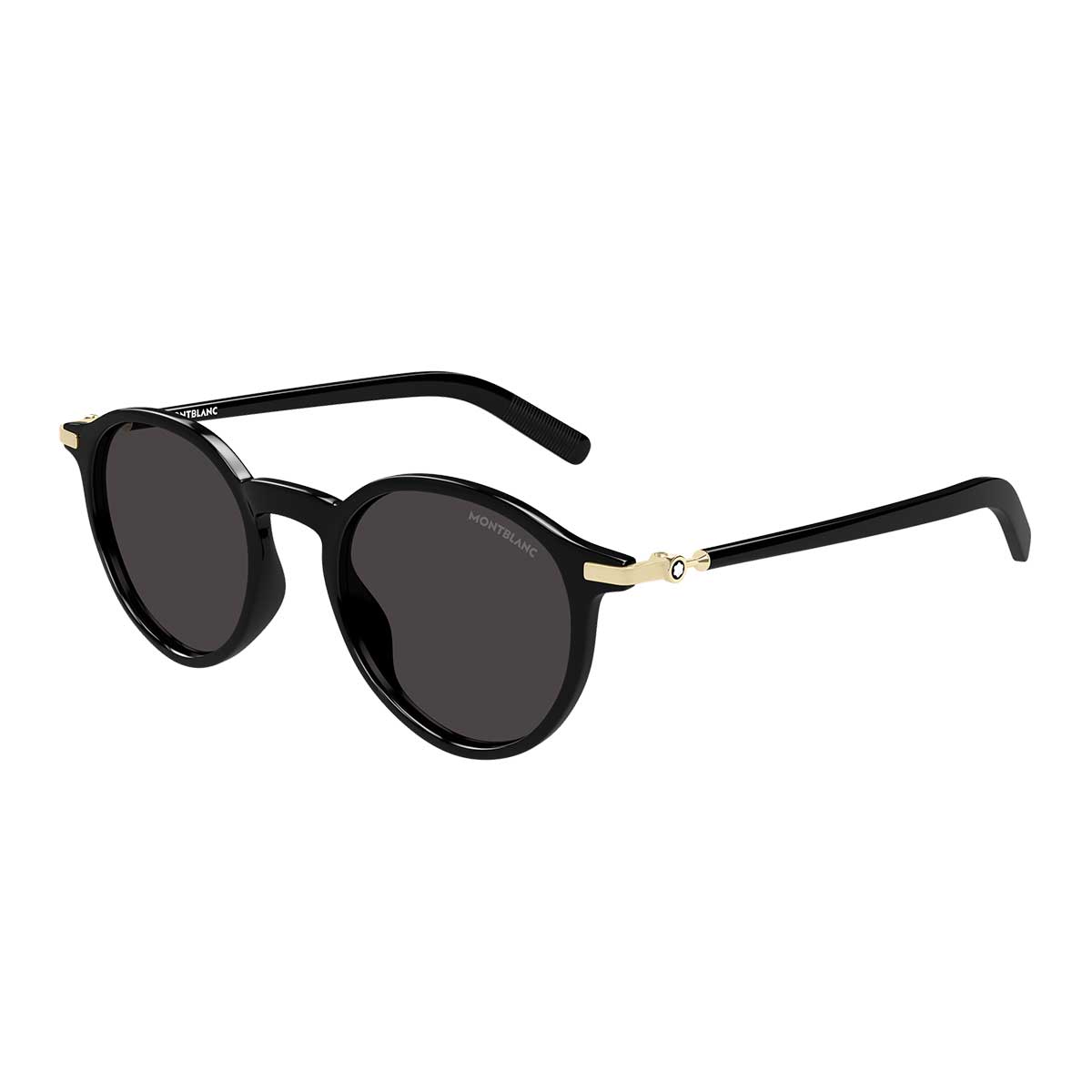 Montblanc Occhiali da Sole MB0461S 001 Nero/Grigio Uomo 2