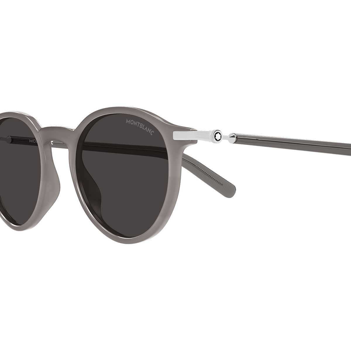 Montblanc Occhiali da Sole MB0461S 005 Grigio/Grigio Uomo 3