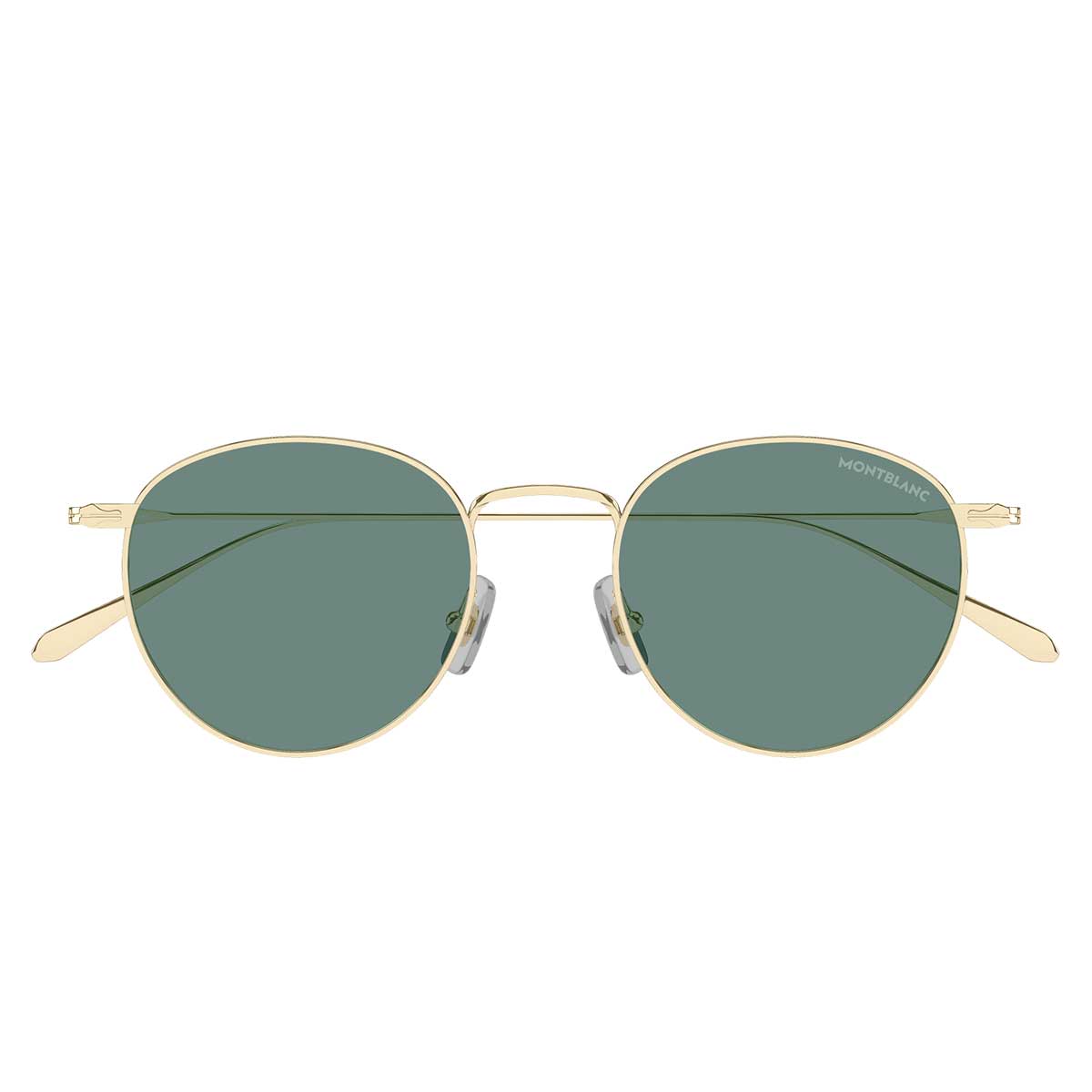 Montblanc Occhiali da Sole MB0473S 004 Oro/Verde Uomo