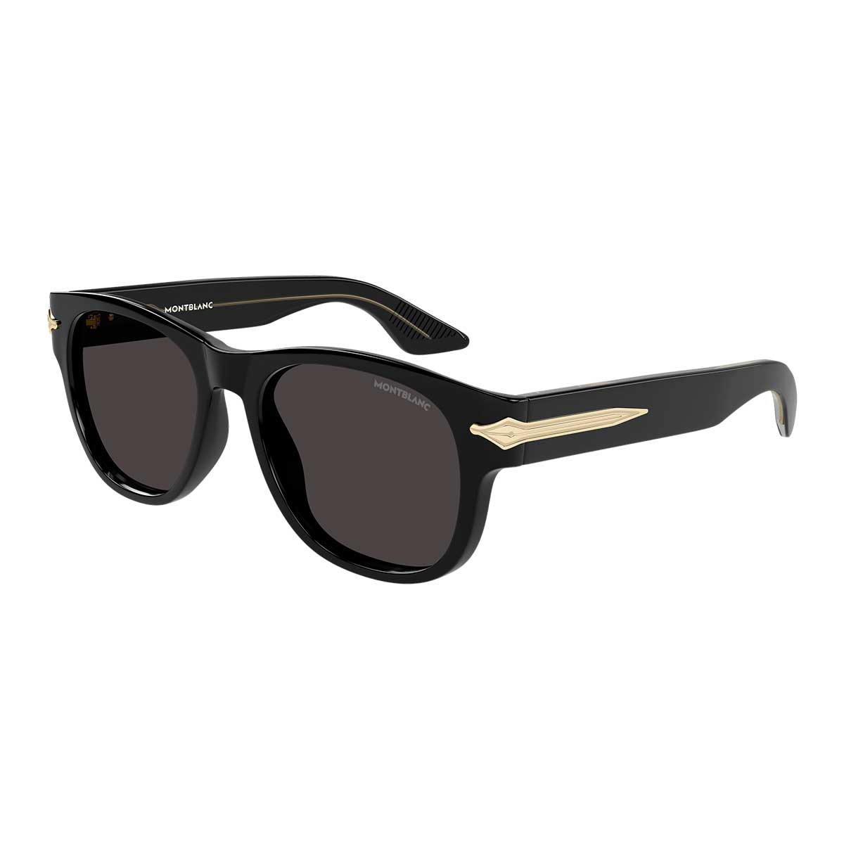 Montblanc Occhiali da Sole MB0478S 001 Nero/Grigio Uomo 2