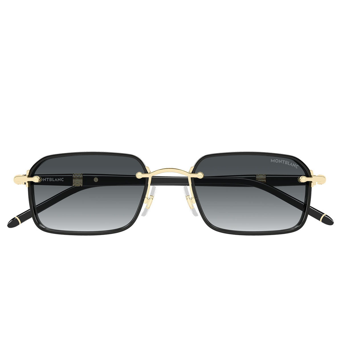 Montblanc Occhiali da Sole MB0483S 001 Oro/Grigio Sfumato Uomo