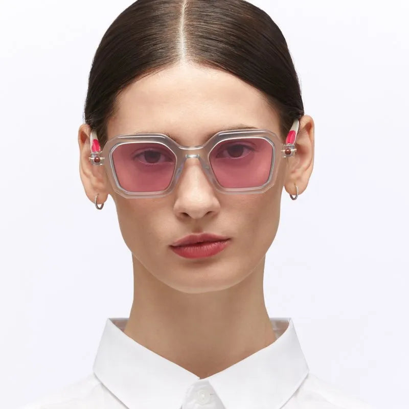 Occhiali da sole KUBORAUM P9 TRANSPARENT GREY
