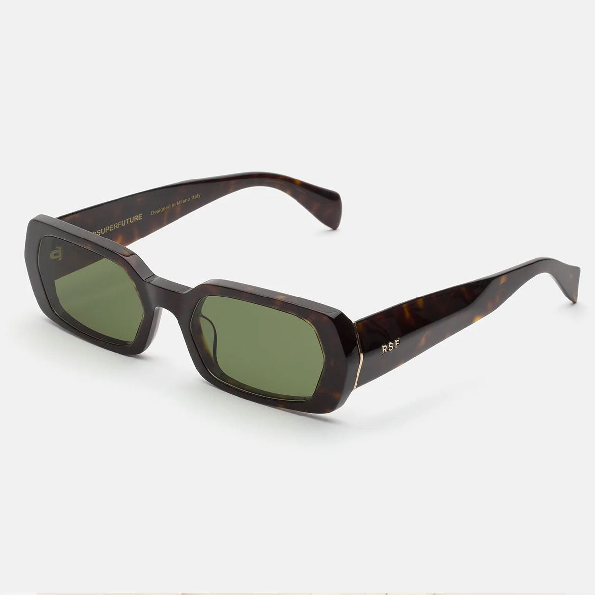 RetroSuperFuture Occhiali da Sole I2QO ST6 L'altro Havana Marrone/Verde Unisex